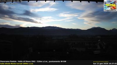 immagine della webcam nei dintorni di Monte Sirino: webcam Padula