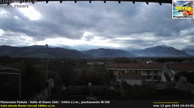 immagine della webcam nei dintorni di Monte Sirino: webcam Padula