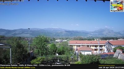 immagine della webcam nei dintorni di Teggiano: webcam Padula