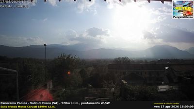 immagine della webcam nei dintorni di Monte Sirino: webcam Padula