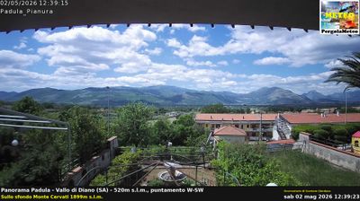 immagine della webcam nei dintorni di Abriola: webcam Padula