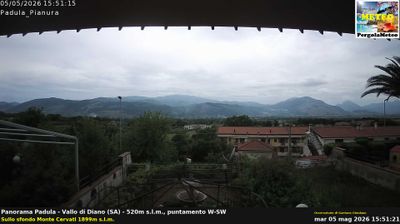 immagine della webcam nei dintorni di Marsico Nuovo: webcam Padula
