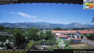 immagine della webcam nei dintorni di Teggiano: webcam Padula