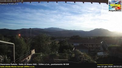 immagine della webcam nei dintorni di Sapri: webcam Padula