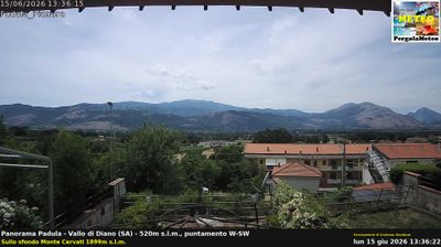 immagine della webcam nei dintorni di Grumento Nova: webcam Padula