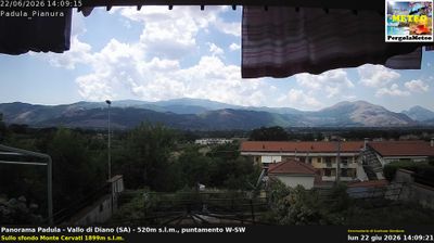 immagine della webcam nei dintorni di Sanza: webcam Padula