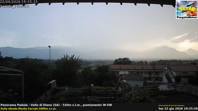 immagine della webcam nei dintorni di Marsico Nuovo: webcam Padula