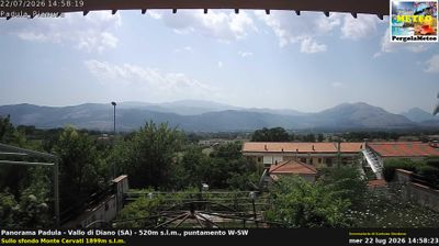 immagine della webcam nei dintorni di Teggiano: webcam Padula