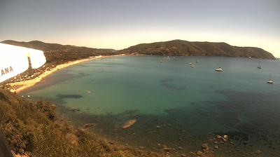 immagine della webcam nei dintorni di Campo nell'Elba: webcam Marina di Campo