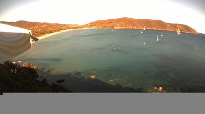 immagine della webcam nei dintorni di Rio Marina: webcam Campo nell'Elba