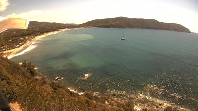 immagine della webcam nei dintorni di Marciana Marina: webcam Campo nell'Elba