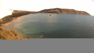 immagine della webcam nei dintorni di Marciana: webcam Campo nell'Elba