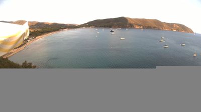immagine della webcam nei dintorni di Marciana Marina: webcam Campo nell'Elba