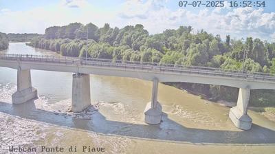 immagine della webcam nei dintorni di Venezia Tessera: webcam Ponte di Piave