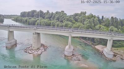immagine della webcam nei dintorni di Santa Lucia di Piave: webcam Ponte di Piave