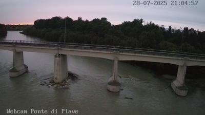 immagine della webcam nei dintorni di Casarsa della Delizia: webcam Ponte di Piave