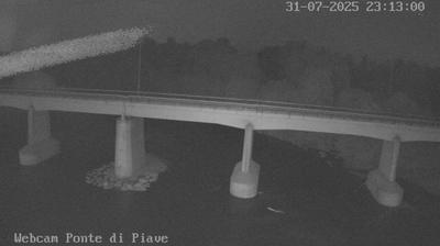 immagine della webcam nei dintorni di Pordenone: webcam Ponte di Piave