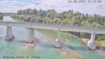 immagine della webcam nei dintorni di Roncade: webcam Ponte di Piave