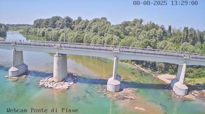 immagine della webcam nei dintorni di Porto di Piave Vecchia: webcam Ponte di Piave