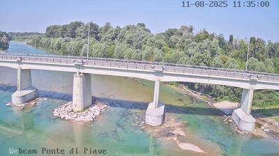 immagine della webcam nei dintorni di Sacile: webcam Ponte di Piave
