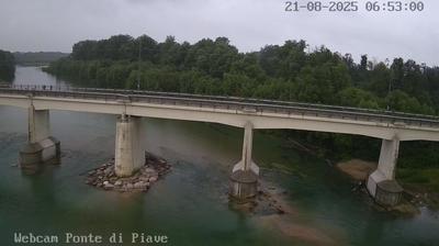 immagine della webcam nei dintorni di Duna Verde: webcam Ponte di Piave