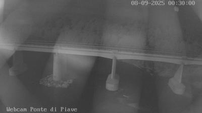 immagine della webcam nei dintorni di San Pietro di Feletto: webcam Ponte di Piave