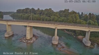 immagine della webcam nei dintorni di Portogruaro: webcam Ponte di Piave
