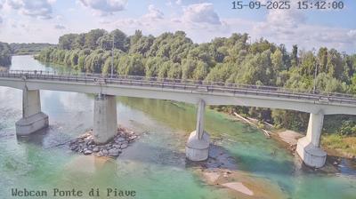 immagine della webcam nei dintorni di Mestre: webcam Ponte di Piave