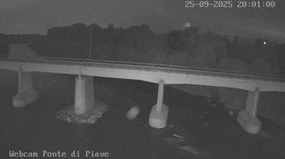 immagine della webcam nei dintorni di Cavallino-Treporti: webcam Ponte di Piave
