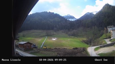 immagine della webcam nei dintorni di Rifugio Calvi Laghi Gemelli: webcam Lizzola