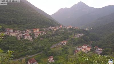 immagine della webcam nei dintorni di Pieve di Teco: webcam Nasino