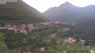 immagine della webcam nei dintorni di Aquila di Arroscia: webcam Nasino