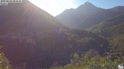 immagine della webcam nei dintorni di Alassio: webcam Nasino