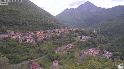 immagine della webcam nei dintorni di Briga Alta: webcam Nasino