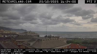 immagine della webcam nei dintorni di Portofino Vetta: webcam Chiavari