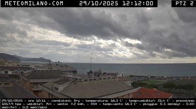 immagine della webcam nei dintorni di Sori: webcam Chiavari