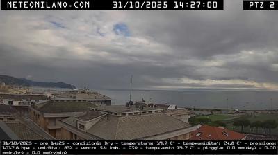 immagine della webcam nei dintorni di Cicagna: webcam Chiavari