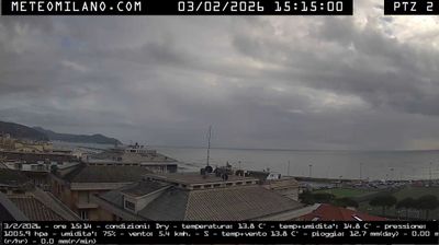 immagine della webcam nei dintorni di Favale di Malvaro: webcam Chiavari