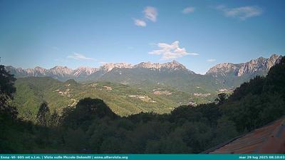 immagine della webcam nei dintorni di Tonezza del Cimone: webcam Torrebelvicino