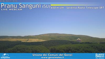 immagine della webcam nei dintorni di Serri: webcam Silius