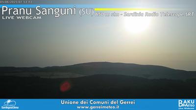 immagine della webcam nei dintorni di Armungia: webcam Silius