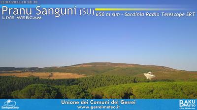immagine della webcam nei dintorni di Armungia: webcam Silius