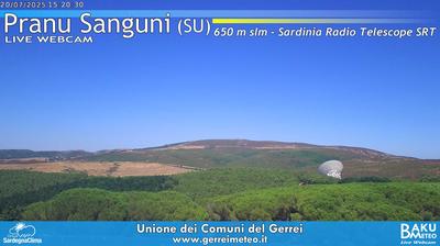 immagine della webcam nei dintorni di Ballao: webcam Silius