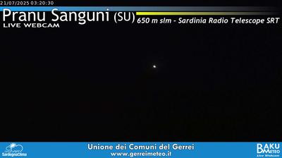 immagine della webcam nei dintorni di San Vito: webcam Silius