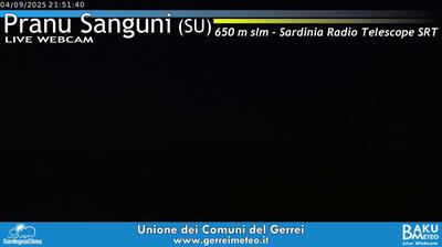 immagine della webcam nei dintorni di Serri: webcam Silius