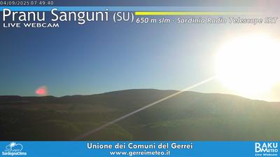 immagine della webcam nei dintorni di Ballao: webcam Silius