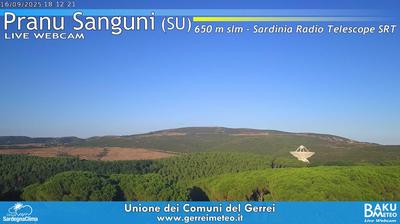 immagine della webcam nei dintorni di Sinnai: webcam Silius