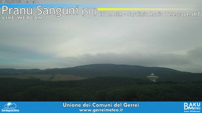 immagine della webcam nei dintorni di Villanova Tulo: webcam Silius
