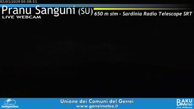 immagine della webcam nei dintorni di Armungia: webcam Silius