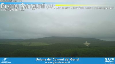 immagine della webcam nei dintorni di Serri: webcam Silius